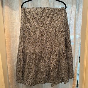 Madewell skirt. Matching set with top